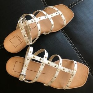 NWT white strappy sandals